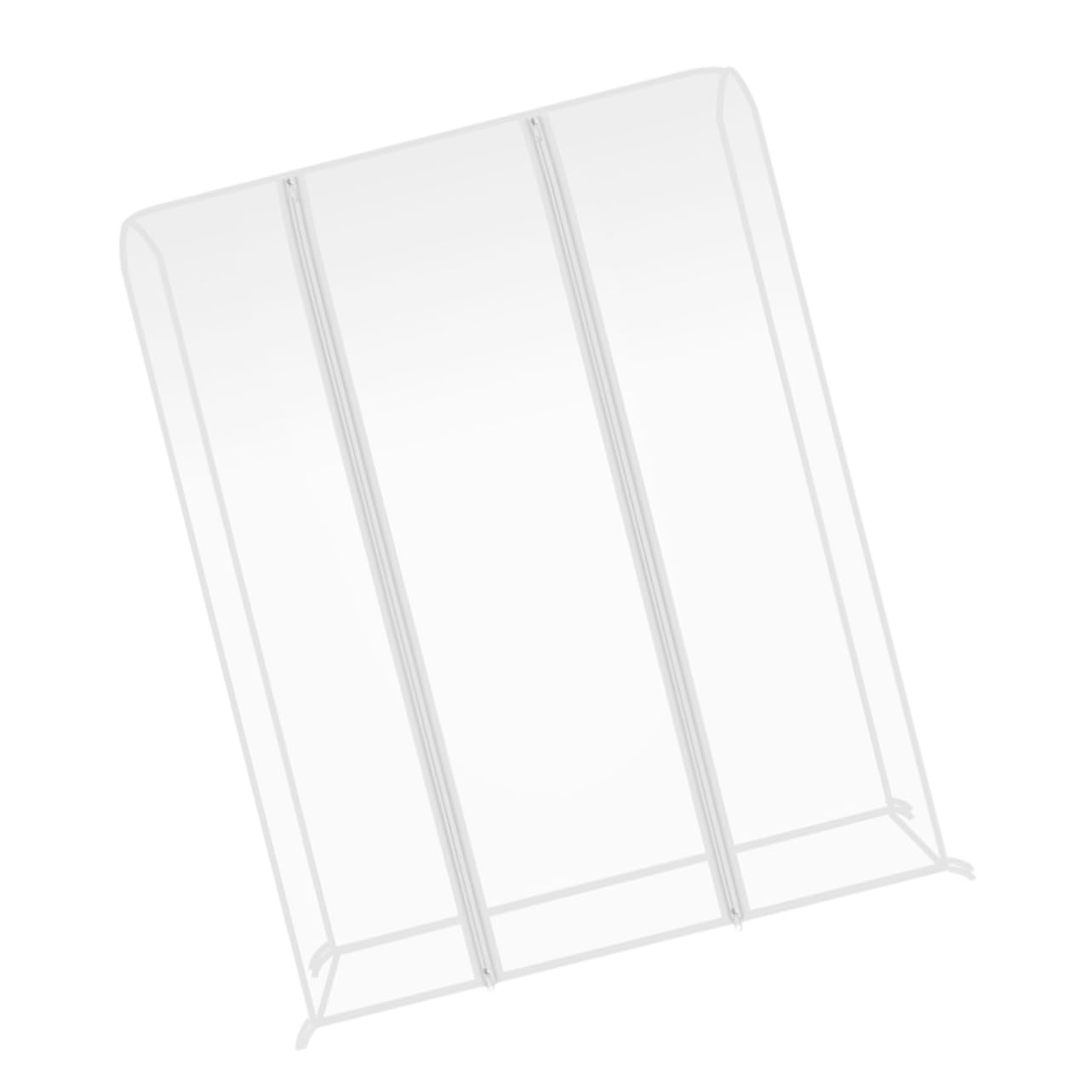 Alipis Copertura Protettiva Trasparente Design Moderno e Portatile per Stand Appendiabiti per Organizzazione Casa e Protezione Abiti in Plastico