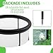 DoubleFill Pop up Pond, 27.6 x 11.81 Inch Pop up Inflatable Pond Kit Outdoor Indoor Aquarium Water Feature Container with Aeration Pump Above Ground Backyard Patio Garden Decoration