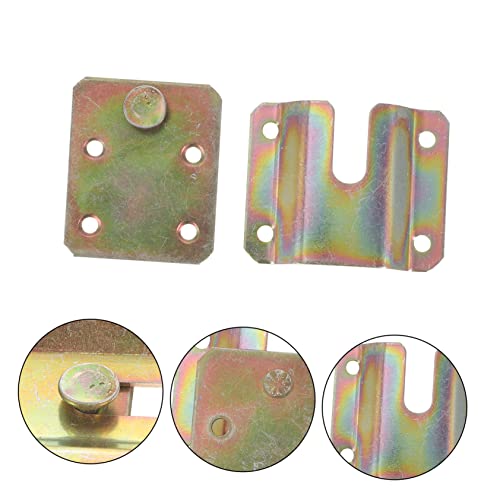 Image of Generic 1set Embedded Bracket Interlocking Wall Hooks Interlocking Pictures Hanging Wall Mount Hardwares Strip Brick Tape Ring Wall Mounted Clothes Rack Picture Frame Hanging Hangers 6pcs