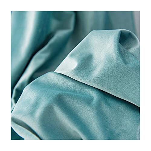 Velvet Blue Blackout Curtains 270x250cm Thermal Insulated Pencil Pleat Blinds for Bedroom and Living Room Room Darkening Panels for Window Privacy
