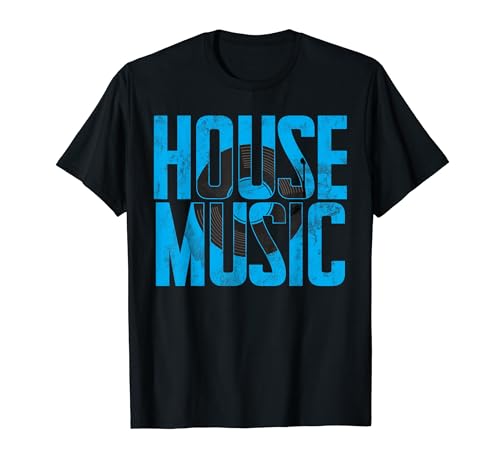 Música house EDM Rave DJ Electro Deep House Lover Camiseta