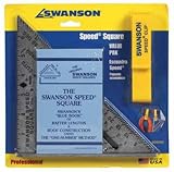 SWANSON TOOL S0101ASPC SPEED SQUAR 7'x7'x10'x3/16' - ALUMINUM