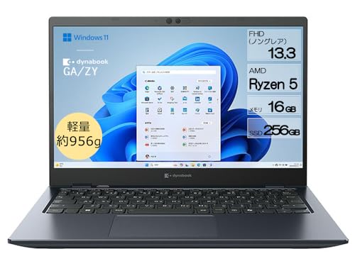 dynabook GA/ZY WebfyAMD RyzenvZbT[/Radeon OtBbNXځz (Windows 11 Home /365 Basic + Office Home & Business 2024ifXNgbvŁj/13.3^