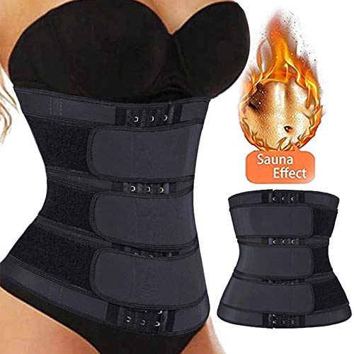 Waist Trainer Corset Trimmer Belt for Women Weight Loss Sweat Belt Waist Slimmer Sports Girdle Burn Belly Band