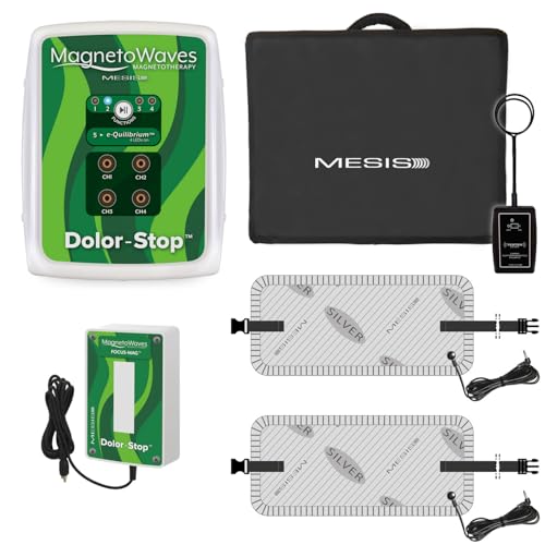 MESIS MagnetoWaves Dolor-Stop Magnetoterapia | Alta frecuencia | 5 programas | 4 canales