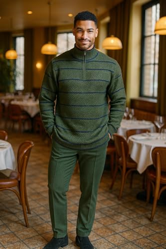 STACY ADAMS Men’s Sweater Full Patterned Design2