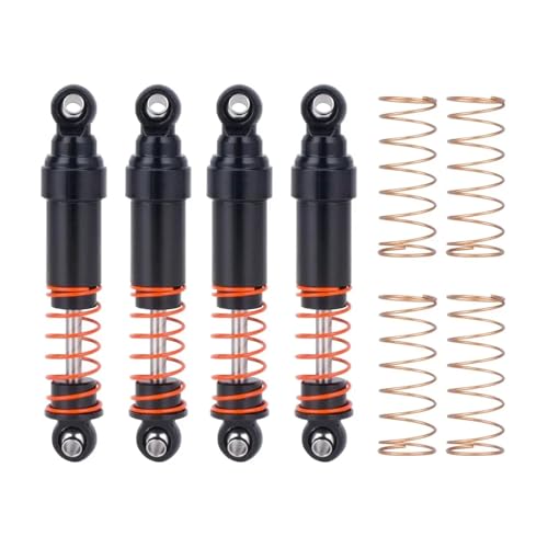 RC�������i For Trx4m For Bronco For Defender 1/18 Rc �N���[���[�A���~ 52 �~�����[�g���r�b�O�{�A�V���b�N�A�u�\�[�o�[�_���p�[�I�C���[�U�A�b�v�O���[�h���i(Black,4pcs)