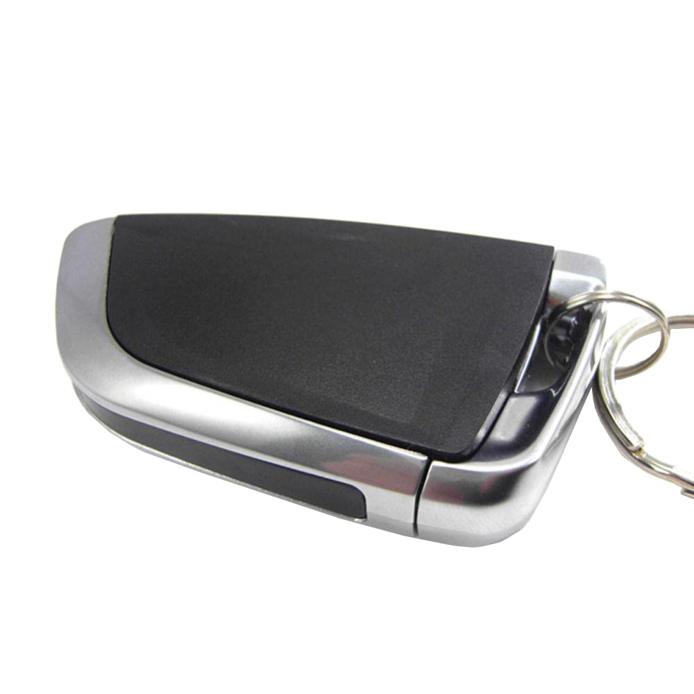 Système d'alarme de voiture avec système ionique pour klaxon, sirène d'alarme universelle avec 2 télécommandes 7 niveaux de sensibilité M810-8131
