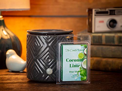 Coconut Lime - Amazing Combination of Citrus and Tropical Aroma Melt- Maximum Scent Wax Cubes/Melts- 1 Pack -2 Ounces- 6 Cubes, Gift for Women, Men, BFF, Friend, Wife, Mom, Birthday, Sister, Daughter