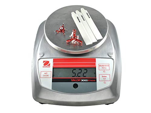 MICROHELI CNC Triple Orange Blades Conversion Set (RED) - Blade Nano CPX/CPS / S2 / S3