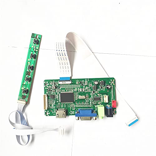 Adatto a B173HAN04.2 B173HAN04.3 1920 x 1080 LCD EDP 30-Pin 17.3 WLED PC HDMI-Compatibile+VGA monitor scheda B116HAN05.0