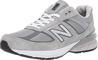 New Balance Men's Made in US 990 V5 Sneaker, Grey/Castlerock, 13 X-Narrow