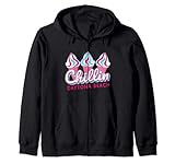 Chillin Ice Cream Daytona Beach Chillin Fun Daytona Beach Zip Hoodie