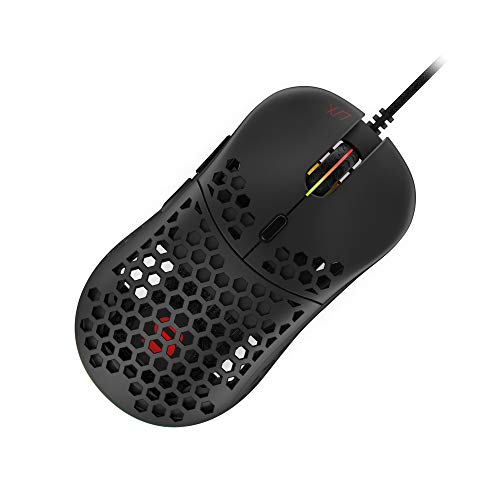 SPC Gear LIX Mouse da gioco RGB, nero (PMW3325)