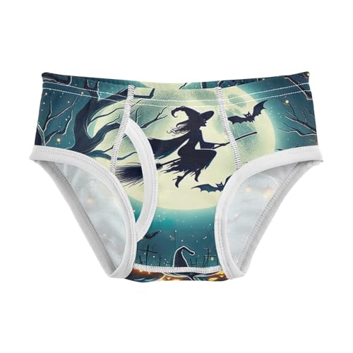 ODAWA Halloween Pumpkins Night Cotton Underwear, Boys 2T Underwear