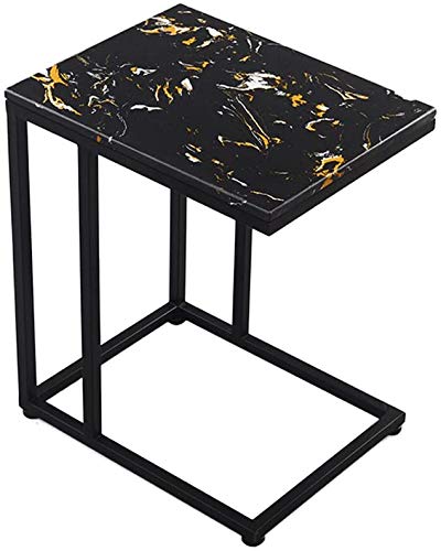 HOMRanger Marble Sofa Table Creative Household Side Table Corner Table HOMRanger Marble Sofa Table Creative Household Side Table Corner Table