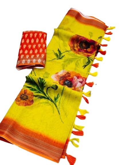 Womens New Latest Floral Digitally...