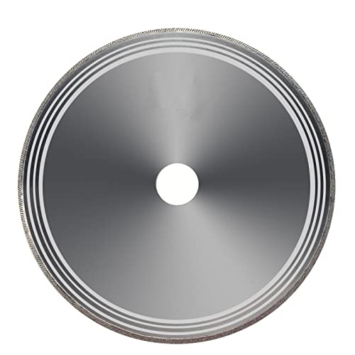LYVQZPWLRDiamond カッティングディスク、110mm-200mm 超薄型ダイヤモンド丸鋸刃 4/6/7/8インチ カッティングディスクカット翡翠ホイール(110x20x0.3mm)
