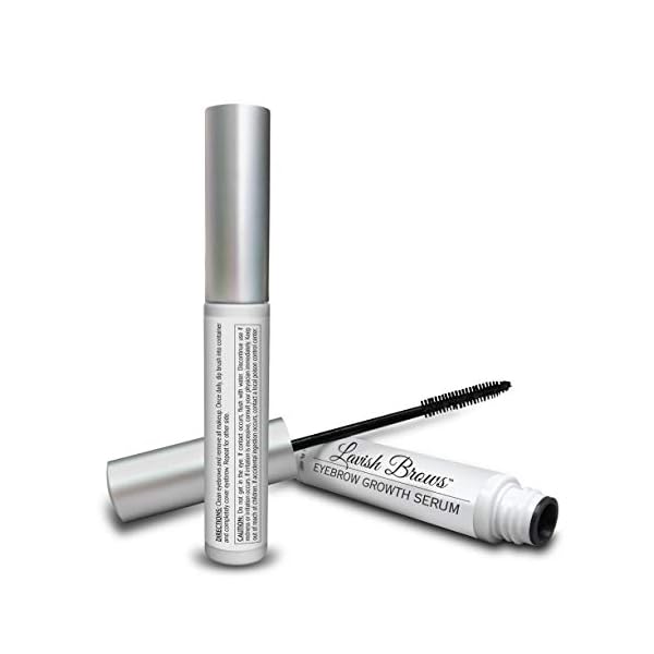 Pronexa Hairgenics Lavish Brows â Eyebrow Growth Enhancer Serum with Natural Growth Peptides for Long, Thick Eyebrows! 5ml, 2 Month Supply.