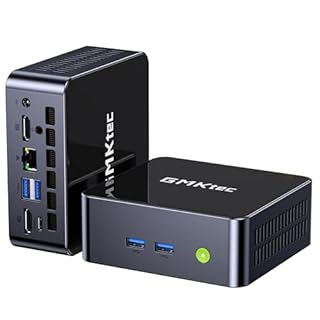GMKtec M3 Ultra Mini PC avec Intel Core i7 12700H (14C/20T 4,7 GHz), 16 Go DDR4 RAM + 1 to NVMe SSD, Mini-Ordinateur de Bureau Iris XE Graphics, Triple Affichage 4K, WiFi 6, BT5.2, USB-C