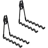 🔧 【Adecuado】 Muy adecuado para colgar pala, escalera, bicicleta, escoba, silla plegable, manguera, cubo, fregona y cualquier equipo de jardinería, etc.