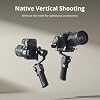 DJI RS 3 Mini, 3-Axis Gimbal Stabilizer for Cameras Canon/Sony/Panasonic/Nikon/Fujifilm, 2 kg (4.4 lbs) Tested Payload, Camera Gimbal with Native Vertical Shooting, Black