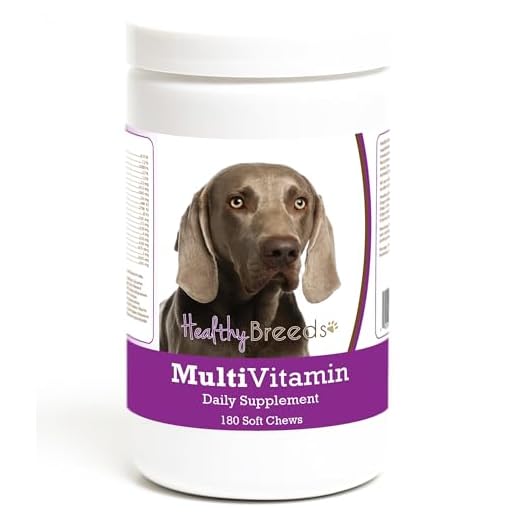 Healthy Breeds Weimaraner Multivitamin Soft Chew for Dogs 180 Count