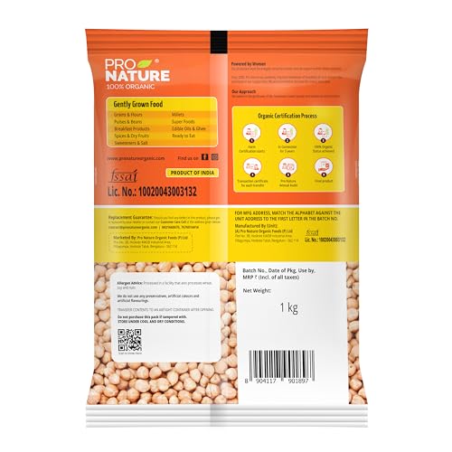 Image of Pro Nature Organic Kabuli Channa, 1kg