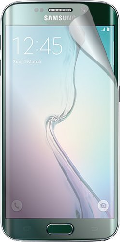 Anymode pegalaxys6edgev2 Edge Transparent Set of 2 Screen Protection Films for Samsung Galaxy S6