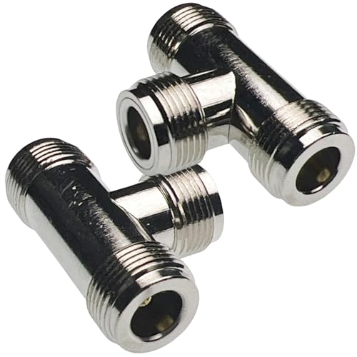 Splitter adaptador coaxial N hembra 3 vías CESS 2 unidades miniatura 6