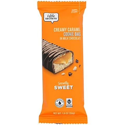 Little Secrets Milk Chocolate With Caramel Cookie Bars, No Sugar Alcohols, 1.8 Ounces (Pack Of 12) Cover