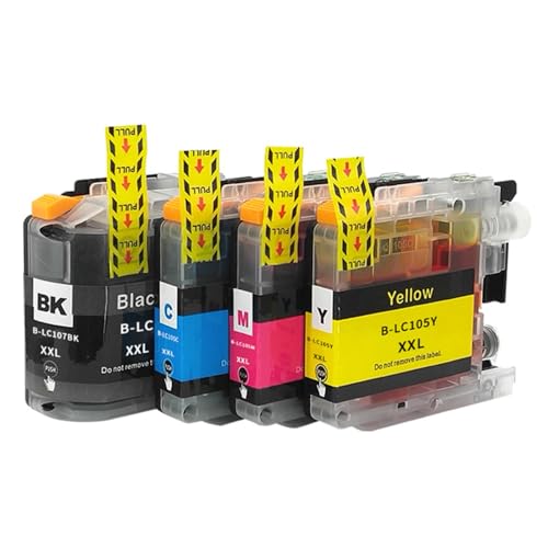Cartouche LC105C haute capacité aux pigments cyan éclatants