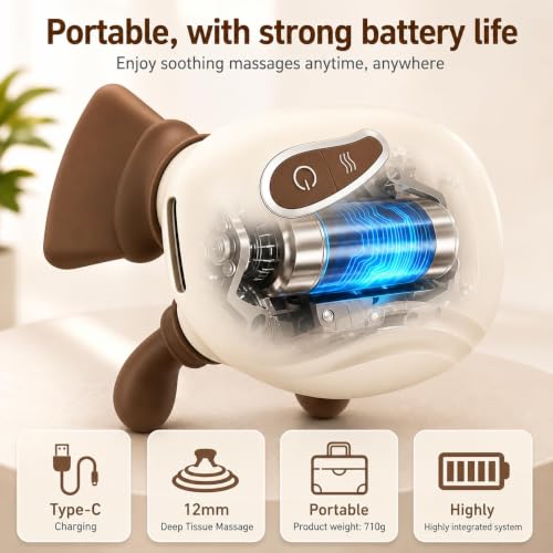 Image of Shoulder and Neck Massager, Bionic Heated Massager, Neck Massager with Fingers, 4D Kneading Massage, Simulates a Real Palm Massage for Comfort, Relax Muscle Tension (New massager (White))