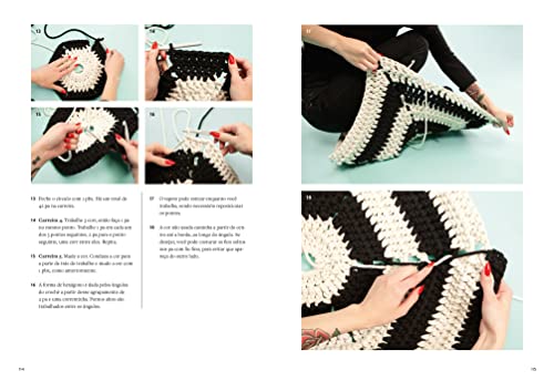 Crochê moderno: Acessórios de crochê e projetos para sua casa