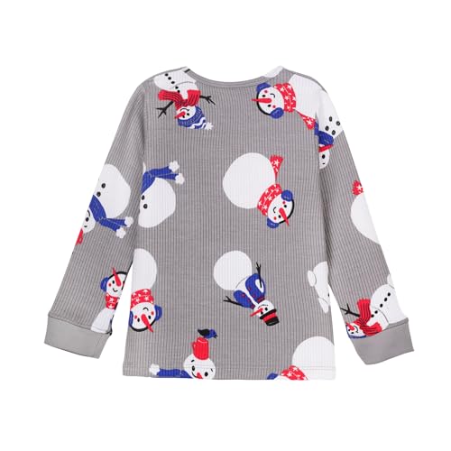 Image of YouGotPlanB Thermal Set for Kids | Pack of 1 Top & Bottom | Cotton | Ages 3-14 Years | Soft on Skin | Comfort Fit | Warm Inner Thermal Wear for Boys & Girls