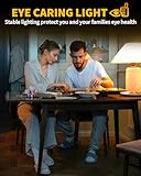 Lamptobe E27 Golf Ball Bulb 4W Dimmable Mini Screw Light Bulb, 40W Equivalent, 2700K Warm White, 380LM, Amber LED E27 Screw Bulb for Home Ceiling Chandelier Energy Saving Light Bulbs, 2-Pack - Image 5