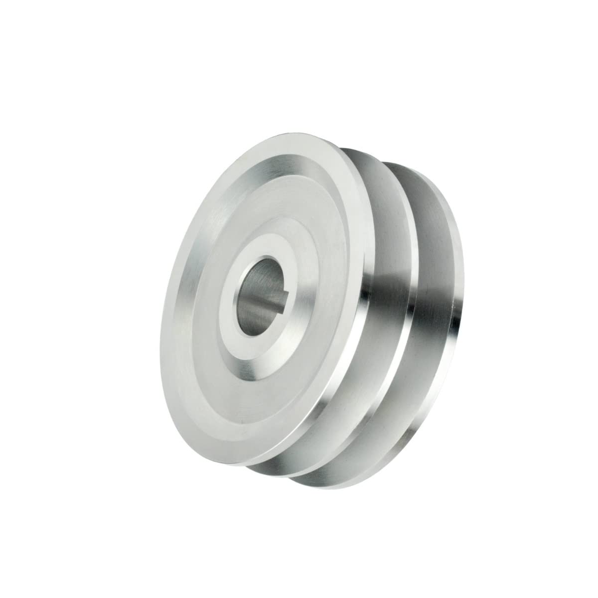 Poleggia per cinghia trapezoidale 60mm a 2 scanalature Per cinghia trapezoidale SPB 17mm Albero 19mm, Varianti di pulegge 60mm-160mm Albero da 19 mm a 42 mm con scanalatura, Doppia puleggia 2x17mm