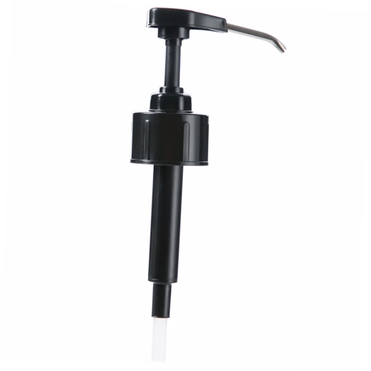 Cabilock Oyster Sauce Press Pump Syrup Nozzle Pressure Head Oil Extruder Refillable Modern Dispenser for Kitchen