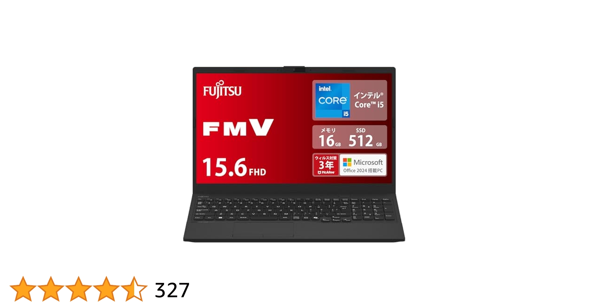 富士通 Corei5 Windows11 Office:F322 Amazon.co.jp: 【整備済み品】【メモリ16GB□特売品】ノート