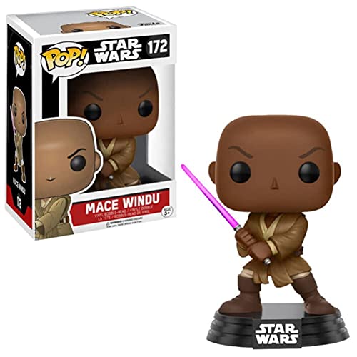 Funko - Star Wars-Mace Windu Figurine, Multicoloured, 12749
