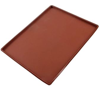 Silicone Baking Rolling Mat | Non-Stick Reusable Oven Liner for Cookies, Pastry, Pizza, Bread | 26×31 cm Heat-Resistant Sheet | Swiss Roll Cake Making Pad, Easy-Clean & Durable (1 Piece)