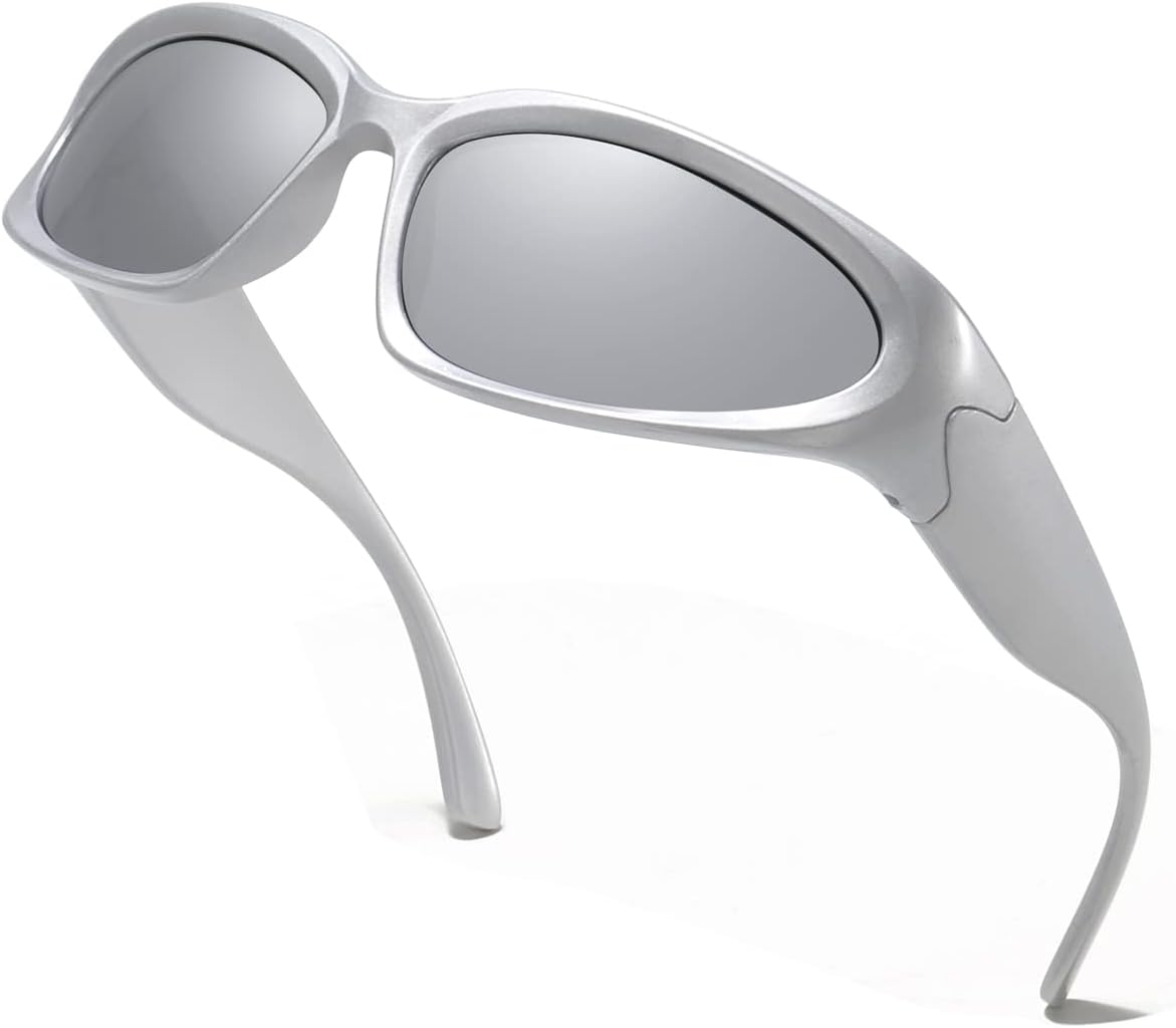 Lightweight UV400 Sports Sunglasses for Men & Women – Oval Frame Lightweight UV400 Sports Sunglasses for Men & Women – Oval Frame