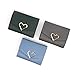 YQBUER Heart-Shaped Women's Wallet Women's Short Wallet Wallet Women's Short Bag Coin Purse Card Bag Card Holder Personality Fashion (Color : D)