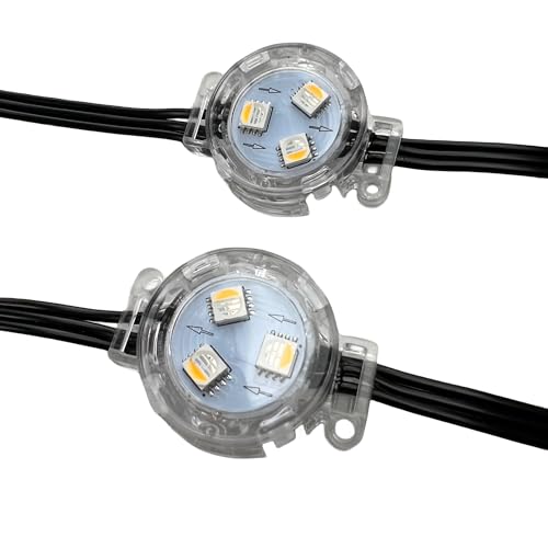 Luz Pixel LED RGBW Direccionable 30mm DC12V IP68 miniatura 3