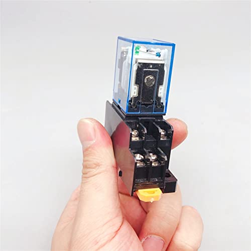Interruptor de relé MY2P para solucionar problemas de sobrecarga en circuitos CC 24V 3