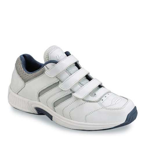 Orthofeet Ventura Men's Athletic - Strap Shoes White - 11 Medium