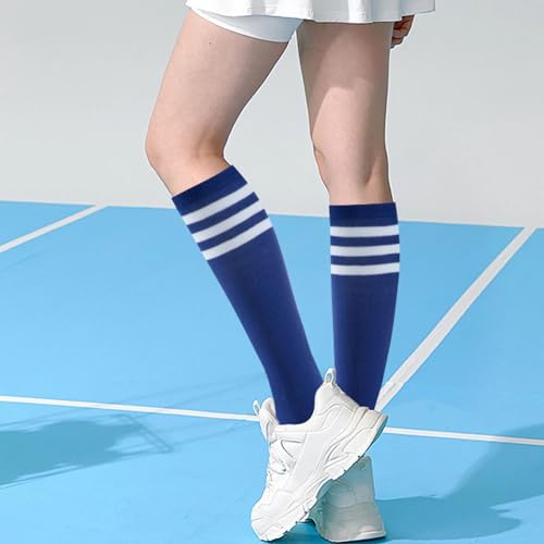 Image of Knee High Socks for Women, Long Tall Knee Tube Socks