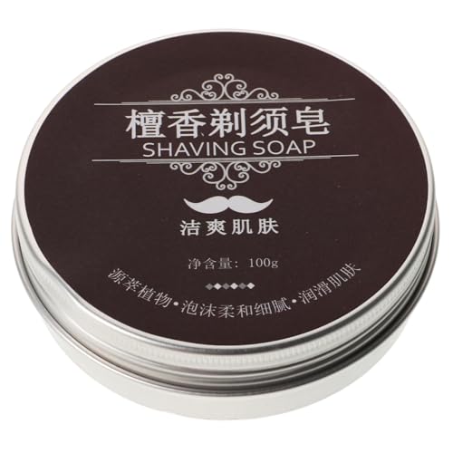 Beaupretty Jabón De Afeitar Para Barba Jabón En Barra Para El Cabello Jabón En Barra Para Afeitar Jabón Para La Cara Accesorios De Aseo Para Hombres Jabón En Barra Para Lavar Bálsamo Coffee