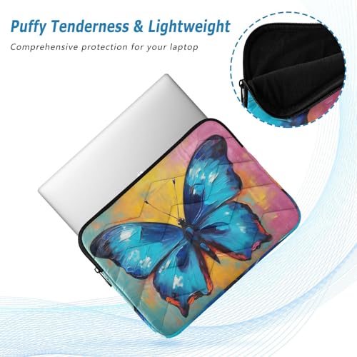 Funda para portátil tipo sobre con mariposa para laptops 13-14 pulgadas miniatura 5
