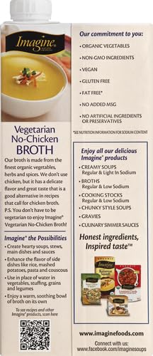 Miniatura 3 de Imagine Sin caldo de pollo orgánico 32 onzas